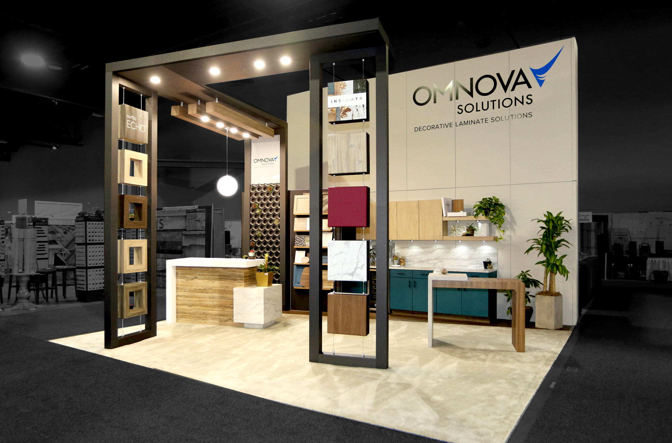 半島展臺，展臺設(shè)計(jì)，站臺方案