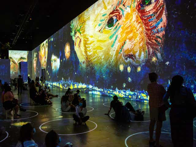 梵高作品展覽，梵高畫展，創意展覽